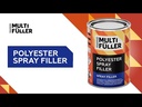 POLYESTER – 2K Sprüh-Füller hellgrau 1,0 kg