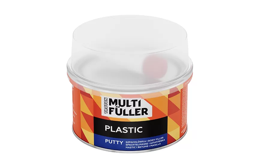PLASTIK Spachtel - dunkel grau 400 g