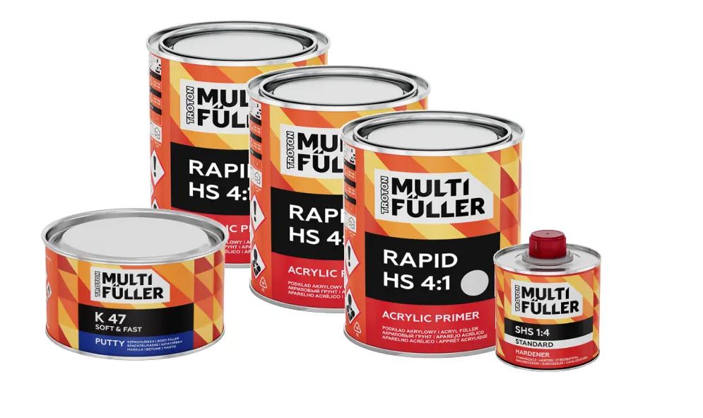 Rapid HS 4:1 4.5L + K47 Spachtel Set