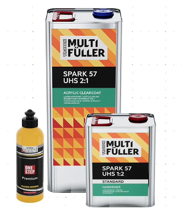 Spark 57 VHS 7.5kg + ONE STEP 250g Politur Set