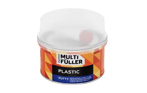 [1216] PLASTIK Spachtel - dunkel grau 400 g